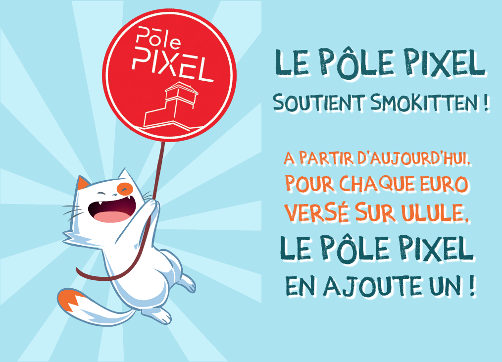 Le Pôle Pixel soutient Smokitten