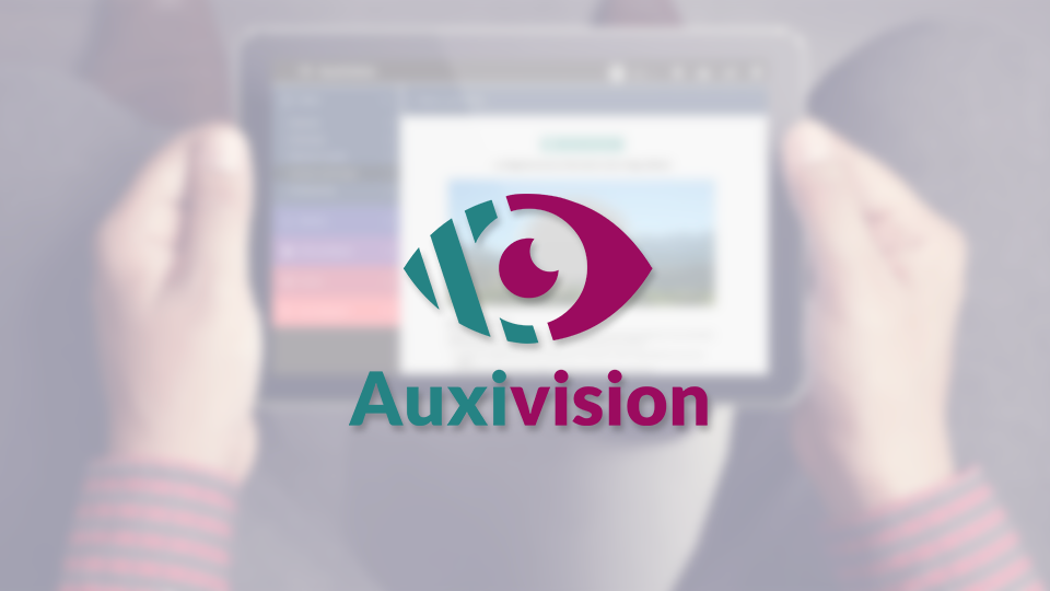 Application serious game handicap, Auxivision, réalisée par DOWINO