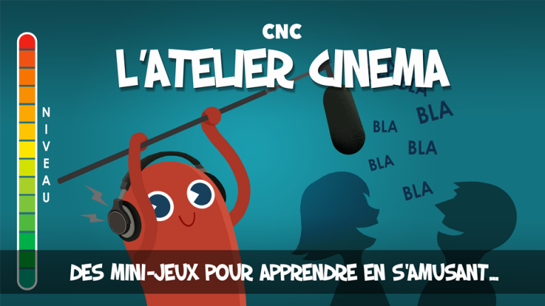 digital learning sous forme de minis-jeux pour découvrir le cinema, ATELIER CINEMA par DOWiNO