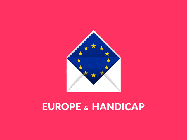 Projet d'application, Europe et Handicap, réalisé par Dowino