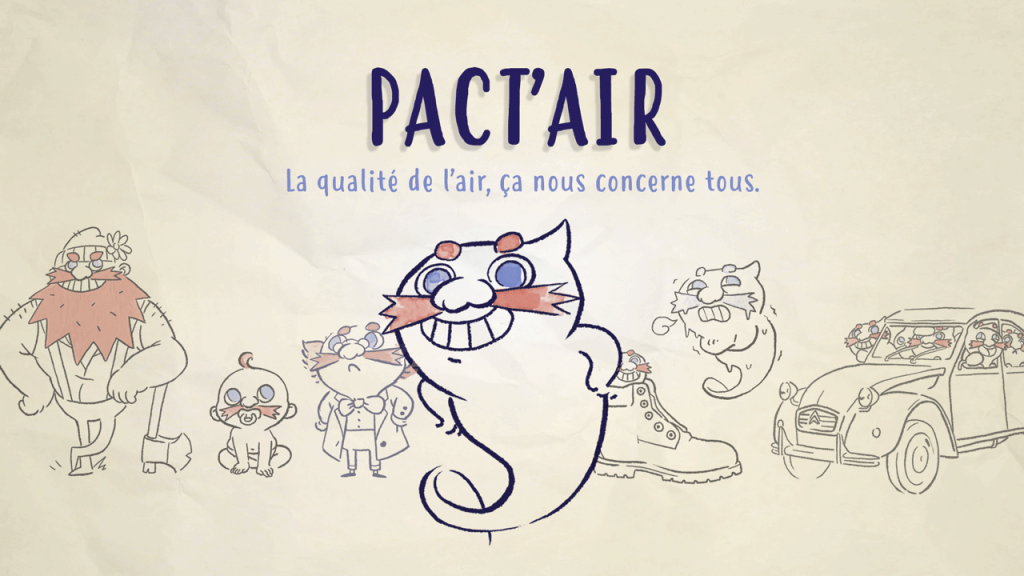 Projet de digital Learning, Pact'Air, réalisé par Dowino