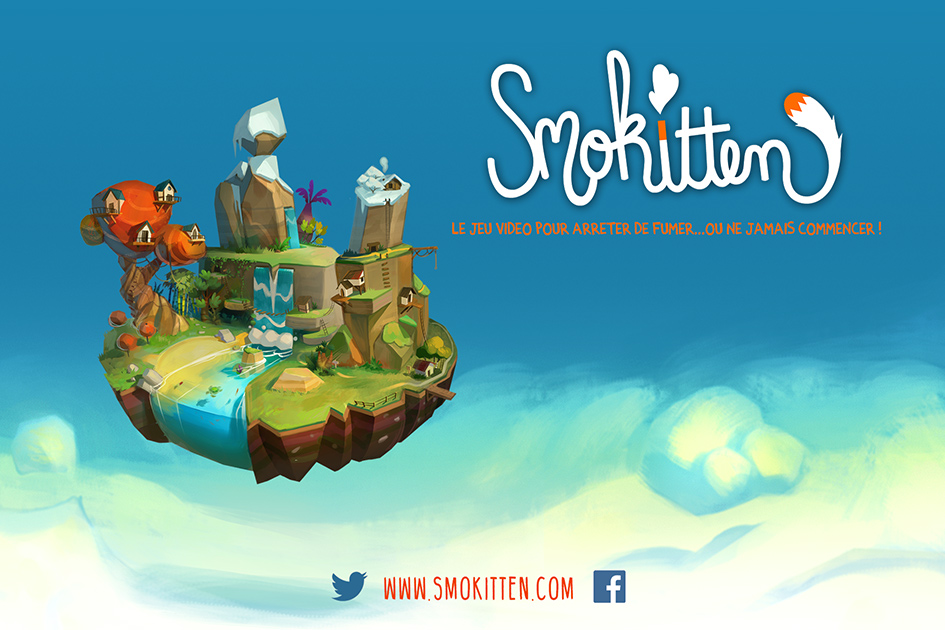 Projet de Serious Game sante, Smokitten, réalisé par Dowino