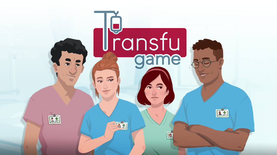 Projet de Serious Game formation sante, Transfugame, réalisé par Dowino