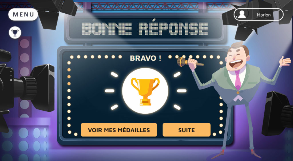 Serious game santé sous forme de quiz, QUIZ SANTE dispense les bonnes pratiques prévention cancer