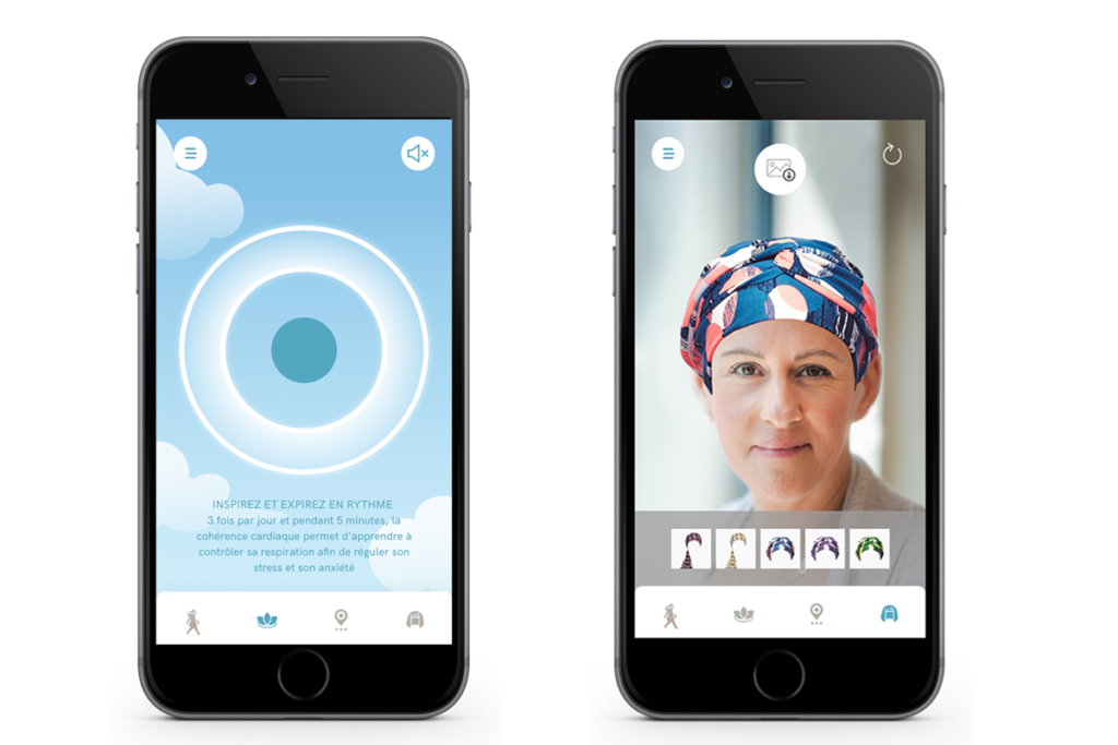 Projet d'application santé à destination des femmes atteintes d'un cancer du sein, WIKIBOOP, une companion app par Dowino