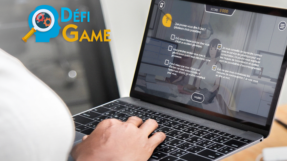 Projet de serious game santé, DEFI GAME, par DOWINO