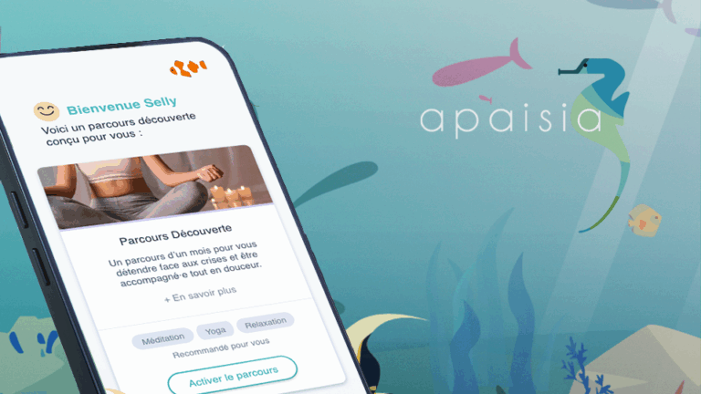 Apaisia est une application santé sous forme de coach digital qui autonomise les patients douloureux chroniques dans la gestion de la douleur et de ses répercussions. Réalisation par DOWiNO, studio de création de serious games basé à Lyon.