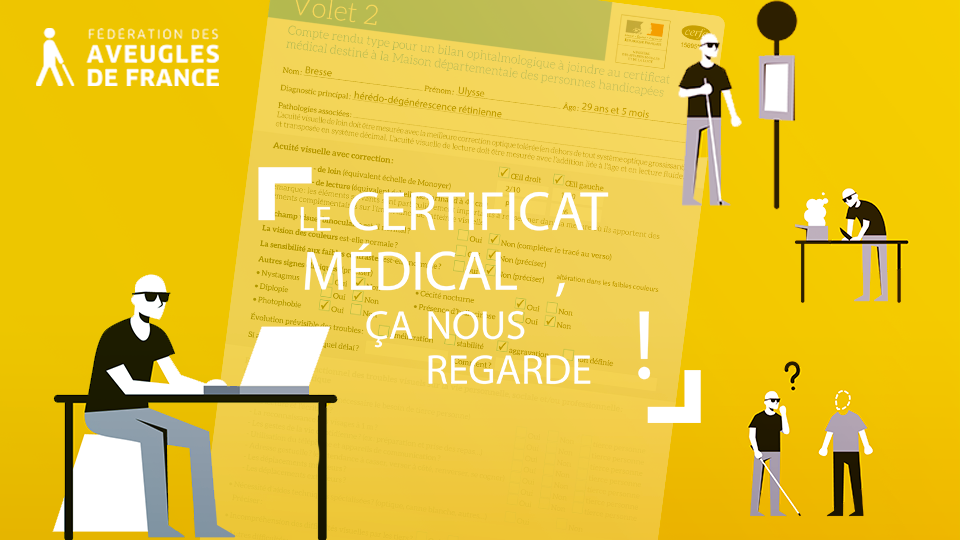 Vidéo pédagogique santé d'information sur le cerfa MDPH. Réalisation par DOWiNO, studio de création de serious games basé à Lyon.
