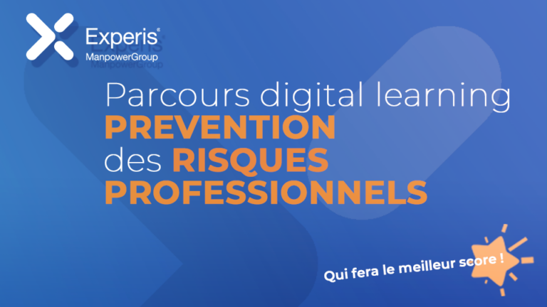 Création d'un parcours en digital learning de prévention des risques professionnels. Réalisation par DOWiNO, studio de création de serious games basé à Lyon.