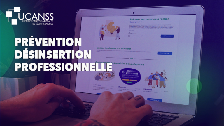 Une plateforme de prévention de la désinsertion professionnelle. Réalisation par DOWiNO, studio de création de serious games basé à Lyon.