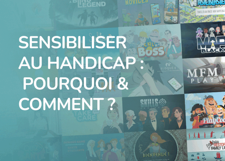 La sensibilisation handicap au travail : Comment et pourquoi ? Article Réalisation par DOWiNO, studio de création de serious games basé à Lyon.